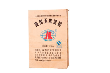 中国 クラフト紙は食糧貯蔵/コーヒー包装のための袋の弁によって密封される袋を立てます サプライヤー