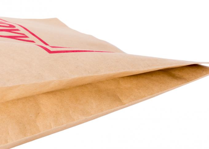 再生利用できるブラウン クラフト紙肥料包装袋の HDPE PP によって編まれる袋