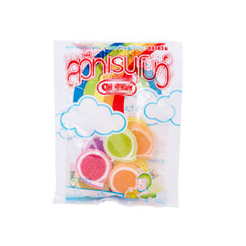 中国 明確な窓の注文のフル カラーの印刷を用いる柔らかい菓子の砂糖のパッキング袋 サプライヤー