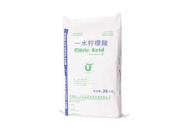 中国 編まれる白い編まれたクラフト紙の bopp は防止ヒートシールの底口の湿気と袋に入れます サプライヤー