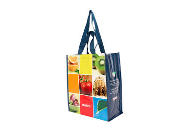 中国 OPP Coted の昇進の買い物袋、グラビア印刷の印刷の布の食料雑貨入れの袋 サプライヤー