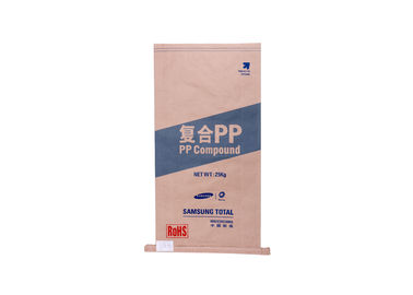 中国 食品等級の Multiwall の紙袋はステッチされる単一/倍袋のヒート シールを立てます サプライヤー