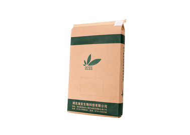 中国 クラフト紙は包装の小麦粉/粉の化学薬品のための PP によって編まれた食品等級袋を薄板にしました サプライヤー