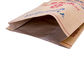 編まれた PP は食糧/穀物/化学工業のためのクラフト紙のプラスチック紙袋を薄板にしました サプライヤー