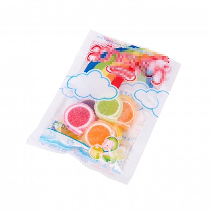 明確な窓の注文のフル カラーの印刷を用いる柔らかい菓子の砂糖のパッキング袋