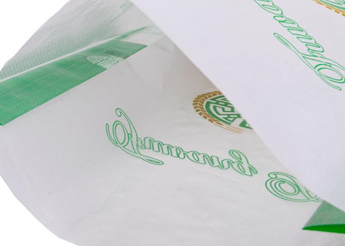 明確な窓の縫う糸が付いている二重印刷 PP によって編まれる米包装袋