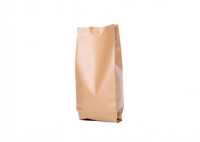 ホイルによって並べられるペーパー食糧袋、友好的な Eco はアルミニウム袋の食品包装をリサイクルします