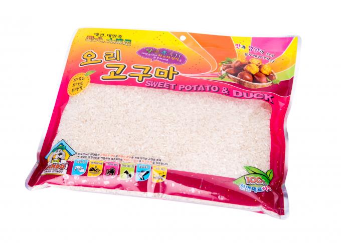 ポリプロピレンは切りやすさの口の習慣の食品等級袋を厚く印刷しました 10.5 糸をリサイクルします