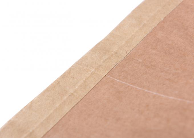 クラフト紙は包装の小麦粉/粉の化学薬品のための PP によって編まれた食品等級袋を薄板にしました